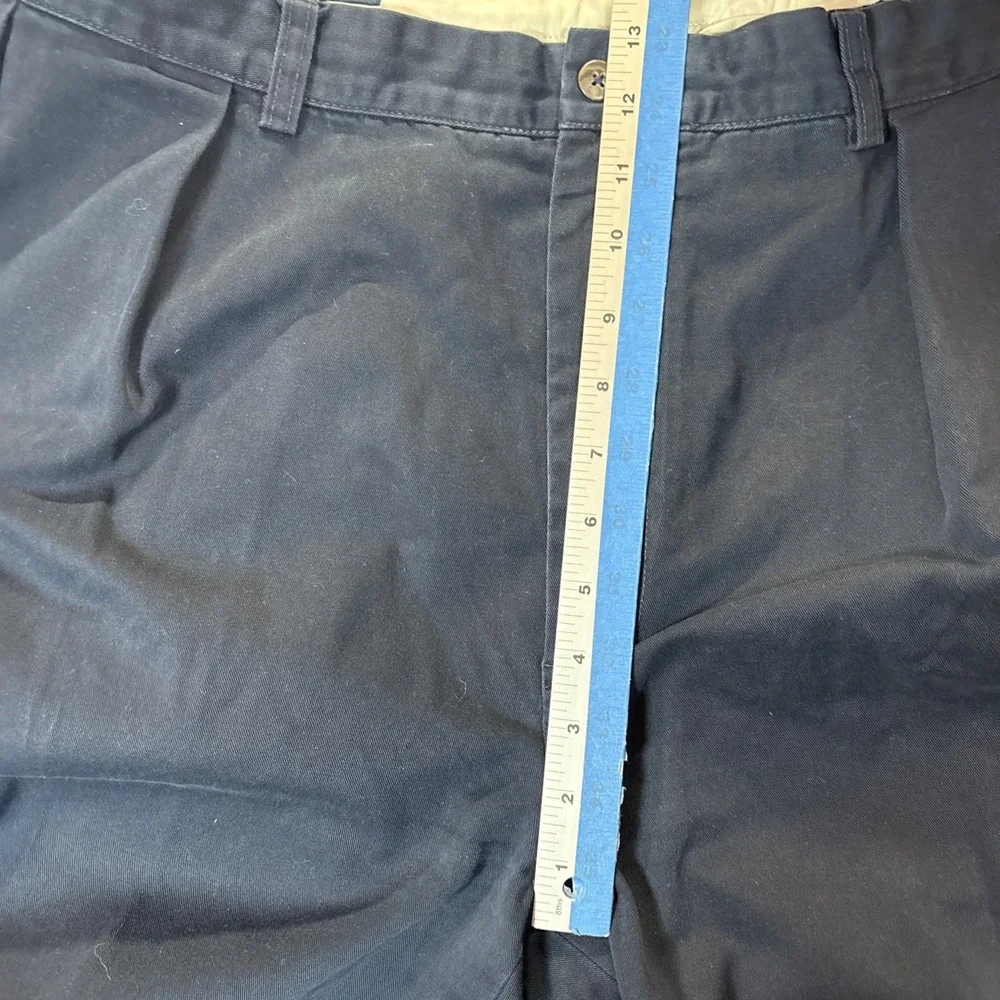 Polo By Ralph Lauren Mens Blue Andrew Pleated Chino Pants 42X30